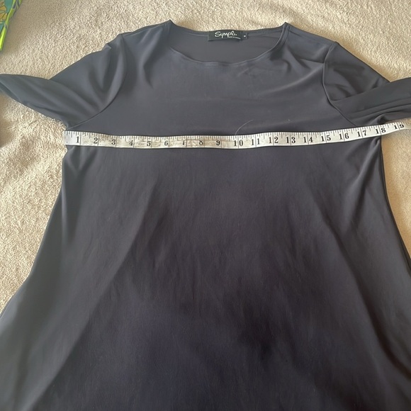 Sympli Classic Tunic 6 Dark Grey - Picture 8 of 9